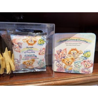 迪士尼樂園達菲20週年紀念美好回憶系列蛤蜊濃湯薯條鐵盒-2月初出貨 預購