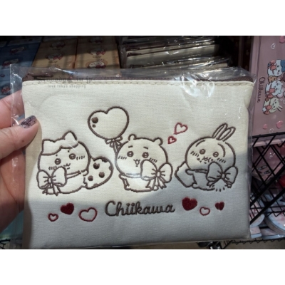 吉伊卡哇2026情人節限定巧克力刺繡拉錬袋組 特價(VIP下標限定請勿自行下單)