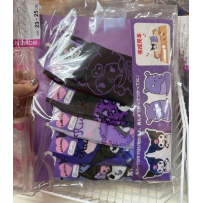 Sanrio 2026新春5入襪子福袋(VIP下標限定請勿自行下單)