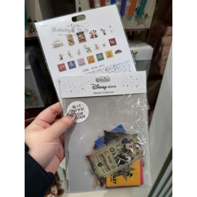 迪士尼商店舞濱店25週年25枚入貼紙組(VIP下標限定請勿自行下單)