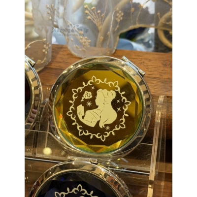 迪士尼樂園精工水晶公主圓形折鏡(VIP下標限定請勿自行下單)