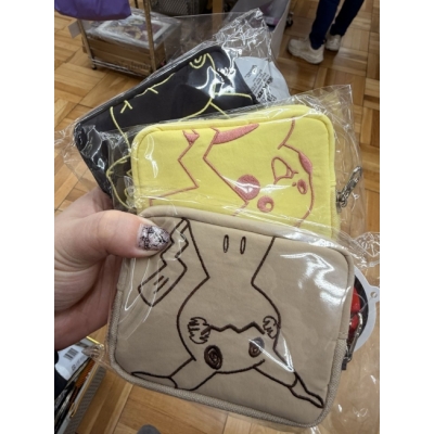 寶可夢刺繡卡片零錢掛包 特價(VIP下標限定請勿自行下單)