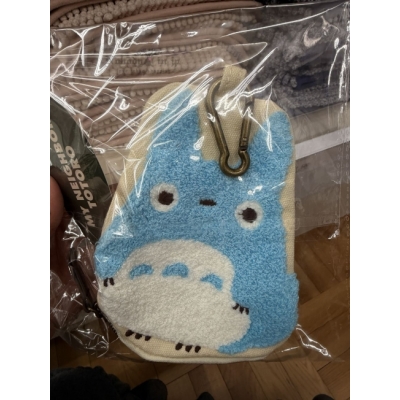 吉卜力宮崎駿刺繡造型拉錬掛包　特價(VIP下標限定請勿自行下單)