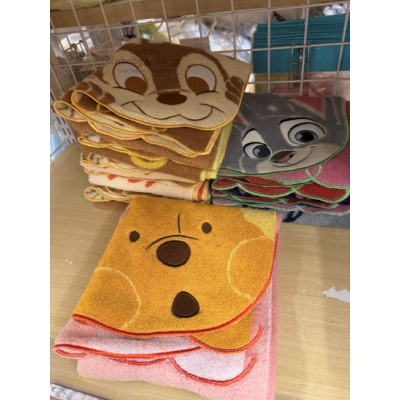 迪士尼通販抗菌防臭人物刺繡長毛巾 特價(VIP下標限定請勿自行下單)