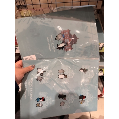 Suica企鵝東京車站系列A4資料夾(VIP下標限定請勿自行下單)