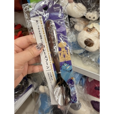 迪士尼通販阿拉丁神燈系列不鏽鋼咖喱湯匙 特價(VIP下標限定請勿自行下單)