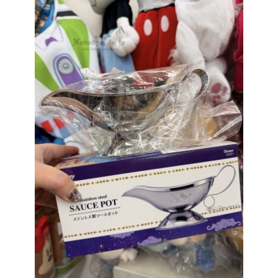 迪士尼通販阿拉丁神燈系列不鏽鋼咖喱醬汁壺 特價(VIP下標限定請勿自行下單)