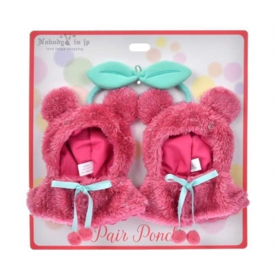 迪士尼商店GLOSSY FRUITS系列大學熊金錬吊飾用斗篷(VIP下標限定請勿自行下單)