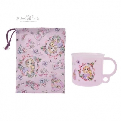 迪士尼商店兒童用日本製附束口袋+樹脂杯組(VIP下標限定請勿自行下單)