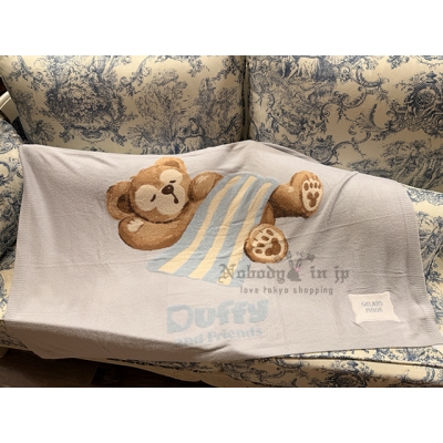 迪士尼樂園達菲20週年紀念xgelato pique聯名柔軟針織毯 現貨