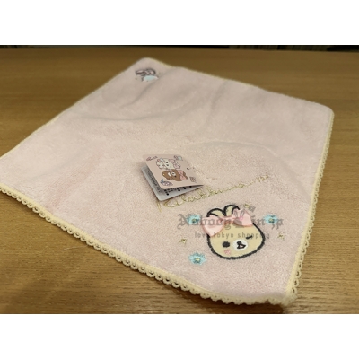 San-X懶熊Makeup系列25x25cm刺繡方巾  現貨