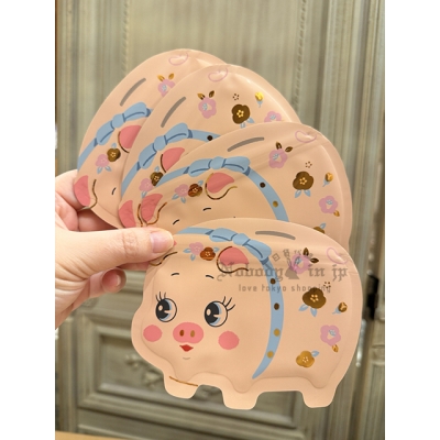 Can do 4枚入入小豬撲滿造型夾鏈袋 現貨