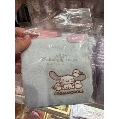 北海道限定北長尾山雀xSanrio聯名刺繡方巾 (VIP下標限定請勿自行下單)