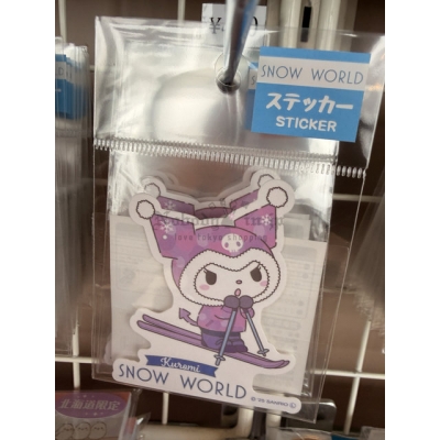 北海道限定Sanrio滑雪系列造型貼紙(VIP下標限定請勿自行下單)