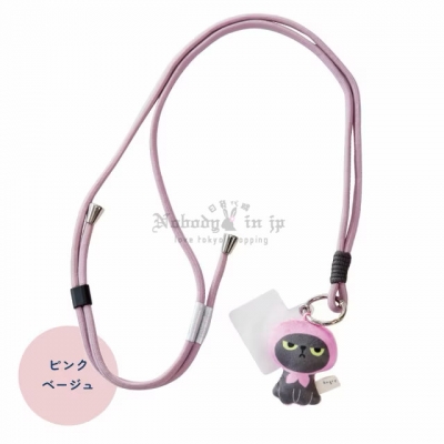 Angry Machiko Flower真知子不爽貓手機背繩(VIP下標限定請勿自行下單)