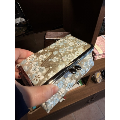 Pocchiri和風掀蓋附鏡收納口金包(VIP下標限定請勿自行下單)