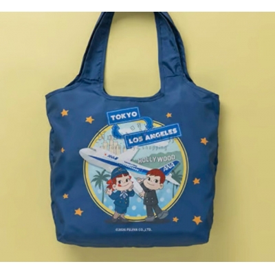 全日空ANA機上限定40週年紀念Peko牛奶妹折疊購物袋(VIP下標限定請勿自行下單)