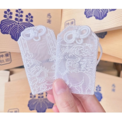 青森廣田神社午馬年蕾絲刺繡御守(VIP下標限定請勿自行下單) 