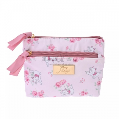 迪士尼商店 Floral Print 系列多隔層雙拉鏈袋(VIP下標限定請勿自行下單)