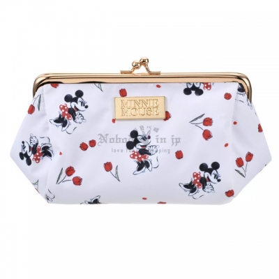 迪士尼商店 Floral Print 系列口金收納包(VIP下標限定請勿自行下單)