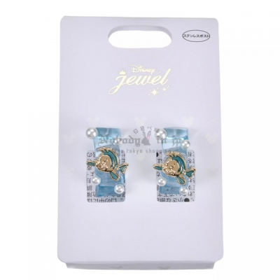 迪士尼商店公主系列樹脂透明耳環(VIP下標限定請勿自行下單)
