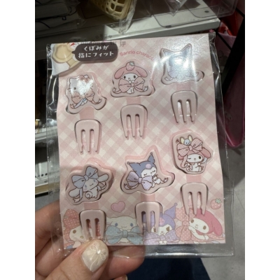 DAISO x Sanrio聯名6入便當餐叉組(VIP下標限定請勿自行下單)