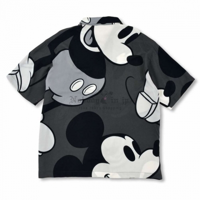 迪士尼商店 MAGICAL LABEL 米奇系列灰系短袖襯衫(VIP下標限定請勿自行下單)