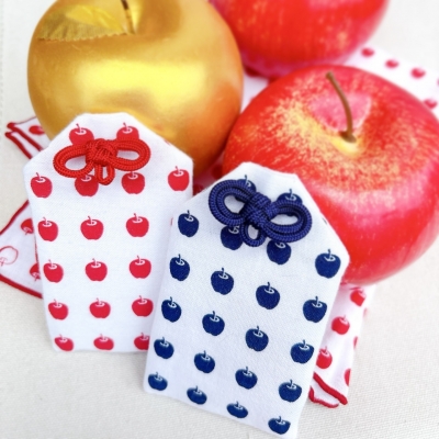 青森廣田神社心的健康蘋果水玉御守(VIP下標限定請勿自行下單)