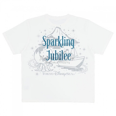 迪士尼樂園海洋25週年祝福藍系列寬版短袖上衣(VIP下標限定請勿自行下單)