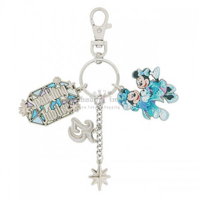 迪士尼樂園海洋25週年祝福藍系列3連鑰匙圈(VIP下標限定請勿自行下單)