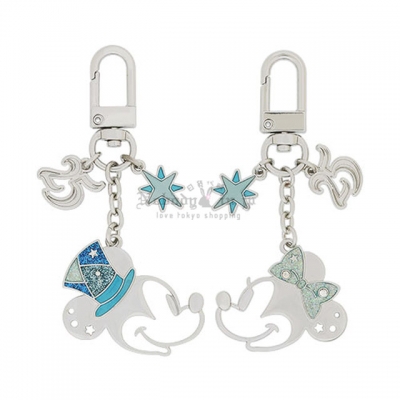 迪士尼樂園海洋25週年祝福藍系列2入鑰匙圈組(VIP下標限定請勿自行下單)