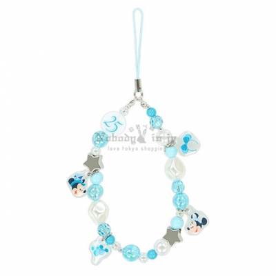 迪士尼樂園海洋25週年祝福藍系列串珠吊飾(VIP下標限定請勿自行下單)