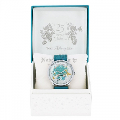 迪士尼樂園海洋25週年祝福藍系列盒裝手錶(VIP下標限定請勿自行下單)