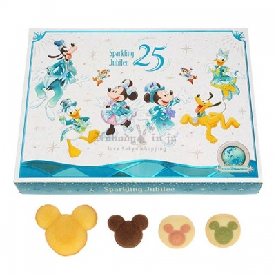 迪士尼樂園海洋25週年祝福藍系列餅乾蛋糕禮盒(VIP下標限定請勿自行下單)