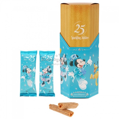 迪士尼樂園海洋25週年祝福藍系列肉桂吉拿棒點心禮盒(VIP下標限定請勿自行下單)