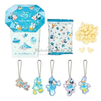 迪士尼樂園海洋25週年祝福藍系列附隨機吊飾馬鈴薯點心禮盒(VIP下標限定請勿自行下單)