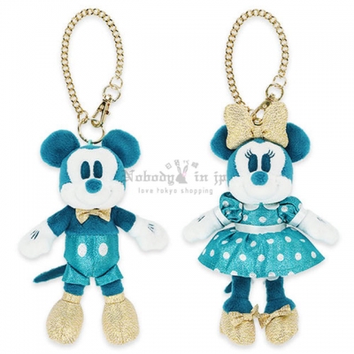 迪士尼樂園海洋25週年時尚系列2入絨毛吊飾組(VIP下標限定請勿自行下單)