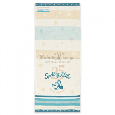 迪士尼樂園海洋25週年時尚系列長毛巾(VIP下標限定請勿自行下單)