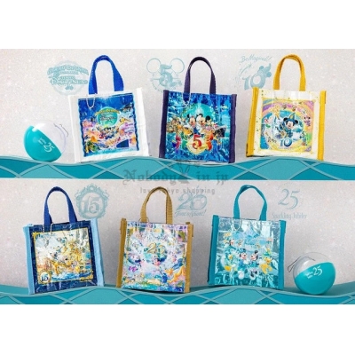 迪士尼樂園海洋25週年祝福藍系列迷你袋扭蛋(VIP下標限定請勿自行下單)