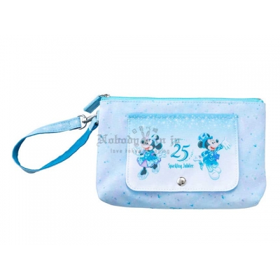 迪士尼樂園海洋25週年祝福藍系列餐廳濕紙巾收納包(VIP下標限定請勿自行下單)