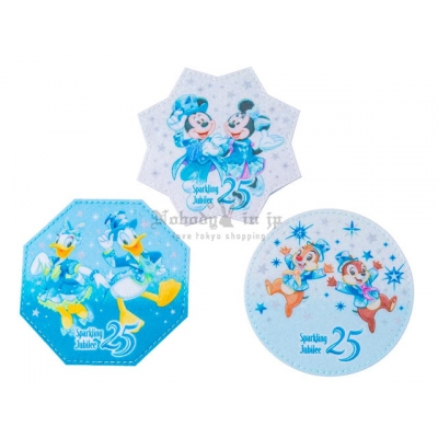 迪士尼樂園海洋25週年祝福藍系列餐廳杯墊(VIP下標限定請勿自行下單)