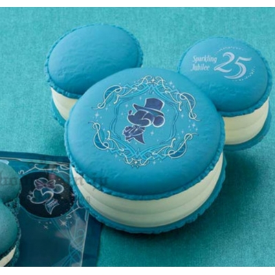 迪士尼樂園海洋25週年祝福藍系列餐廳馬卡龍造型盒(VIP下標限定請勿自行下單)