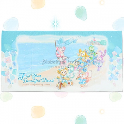 迪士尼樂園海洋25週年紀念達菲與好友們系列浴巾(VIP下標限定請勿自行下單)