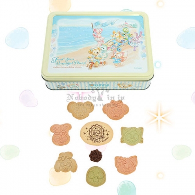 迪士尼樂園海洋25週年紀念達菲與好友們系列綜合餅乾鐵盒(VIP下標限定請勿自行下單)