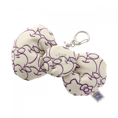 京都 Kitty 工坊單色提花織蝴蝶結吊飾(VIP下標限定請勿自行下單)