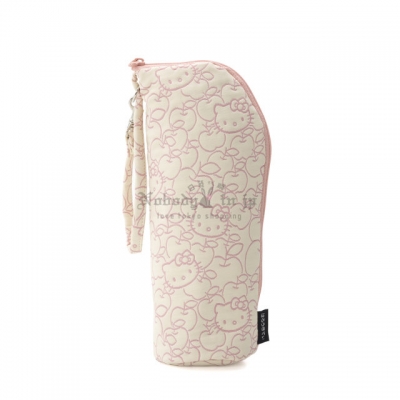 京都 Kitty 工坊單色提花織拉鍊瓶套(VIP下標限定請勿自行下單) 