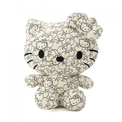 京都 Kitty 工坊單色提花織坐姿娃娃(VIP下標限定請勿自行下單)