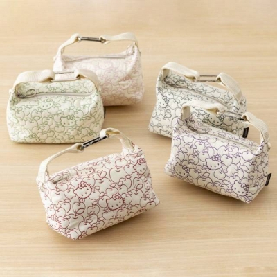 京都 Kitty 工坊單色提花織登山扣環迷你手提包(VIP下標限定請勿自行下單)