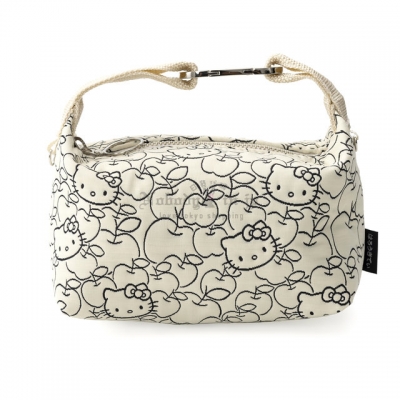 京都 Kitty 工坊單色提花織登山扣環迷你手提包(VIP下標限定請勿自行下單)