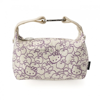 京都 Kitty 工坊單色提花織登山扣環迷你手提包(VIP下標限定請勿自行下單)